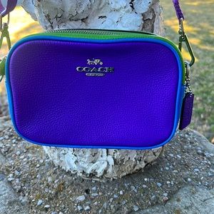 ***SOLD***EUC Coach Mini Jamie Camera Bag in ColorBlock C9937